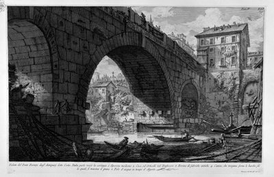 Iron Bridge by Giovanni Battista Piranesi